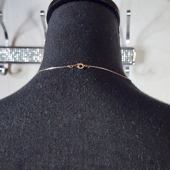 Seven Graduated Sterling Silver Round Ball Spheres on a Silver 17.5" Cobra Chain - Picture 8 of 16